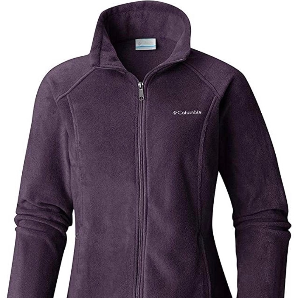 NWT Columbia Purple Fleece Jacket Size M